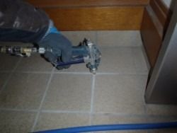 玄関スラブ施工